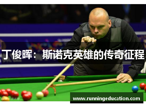 丁俊晖：斯诺克英雄的传奇征程